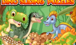 Dino Sliding Puzzles image