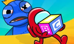 Hide And Seek Blue Monster image
