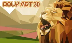 Poly Art 3D image