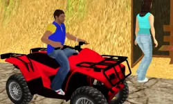 Traffic Racer Quad Bike Game image