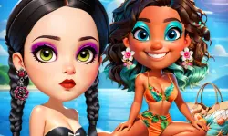 Wave Chic Ocean Fashion Frenzy image
