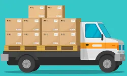 Food And Delivery Trucks Jigsaw image