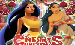 Pocahontas Christmas Sweater Dress Up image