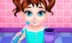Baby Taylor Bed Time - Girl Game image