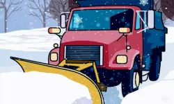 Hidden Snowflakes in Plow Trucks image