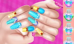 Princess Theme Nail Art DIY image