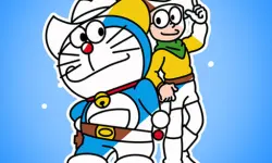 Doraemon Coloring Book image