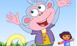 Monkey Boots Dress Up image