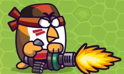 Chicken Wars: Merge Guns image