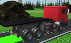 Truck Driving Construction Transport image