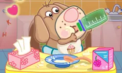 Hippo Baby Care Game image