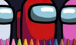 4GameGround - Among Us Coloring image