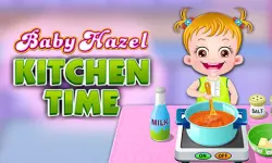 Baby Hazel Kitchen Time image