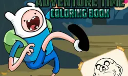 Adventure Time Coloring Book image