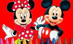 Mickey Mouse Coloring image