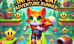 Infinity Cat Adventure Runner image