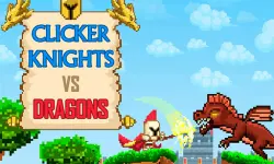 Clicker Knights Vs dragons image