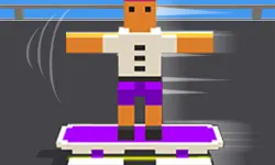 Blocky Skater Rush image