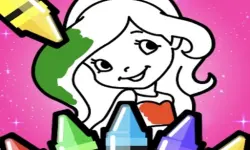 Princess Coloring Book for Kids image