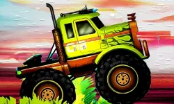 Crazy Monster Trucks Difference image