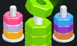 nuts puzzle:color sort image