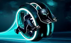 Cyber Tron biker image