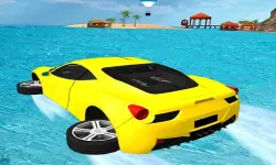 Water Surfing Car Stunts Game 3D image