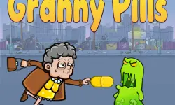Granny Pills: Defend Cactuses image