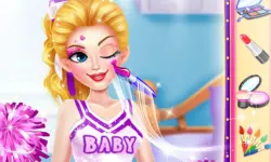 Vampire Princess Cheerleader Girl image