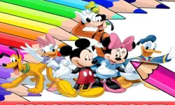 Coloring Book for Mickey Mouse image