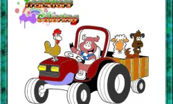 Tractor Coloring Pages image