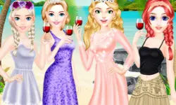 School Graduation Beach Party image