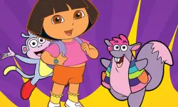 Dora Coloring Book image