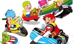 Cartoon Kart Puzzle image