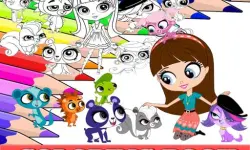 Coloring Book for Littlest Pet Shop image
