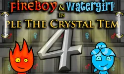 Fireboy and Watergirl 4 Crystal Temple Game image