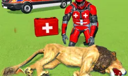 Animals Rescue Game Doctor Robot 3D image