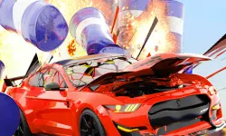 Impossible Car Stunt Races: Mega Ramps image