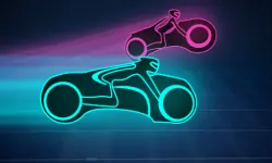 Neon Slither Sim image