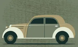 New Vs Old Cars Memory image