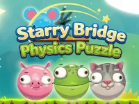 Starry Bridge Physics Puzzle image