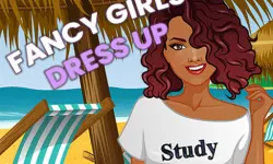 Fancy Girls Dress Up image