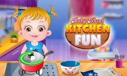 Baby Hazel Kitchen Fun image