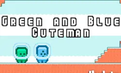 Green and Blue Cuteman image