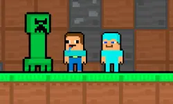 Noob and Pro Monster School image