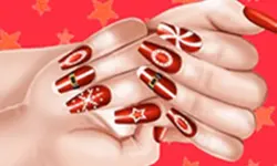 Christmas Fashion Nail Salon - Girl Game image