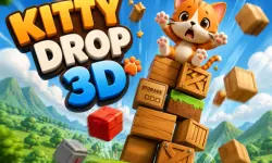 Kitty Drop 3D image
