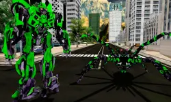 Spider Robot Warrior Web Robot Spider image