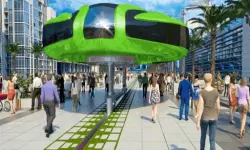 Gyroscopic Elevated Bus Simulator Public Transport image