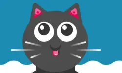 Milk For Cute Cat image